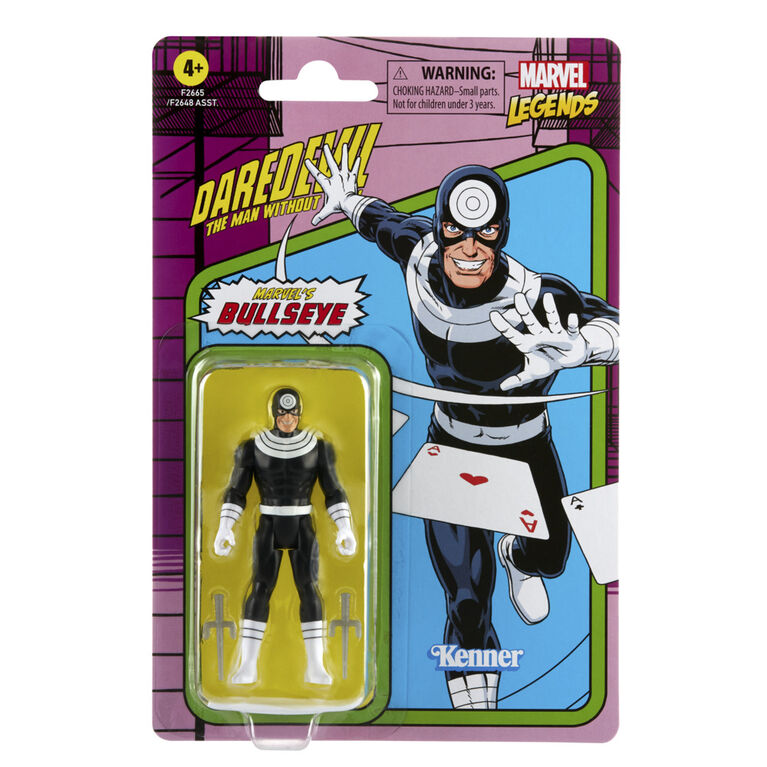 Marvel Legends 3.75-inch Retro 375 Collection Bullseye Action Figure Toy