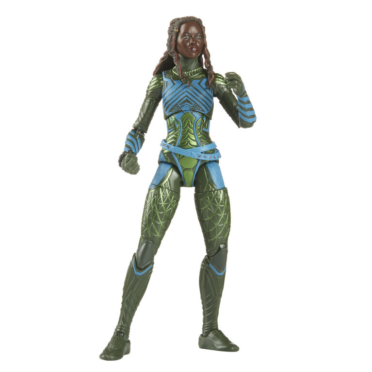 Marvel Legends Series Black Panther Wakanda Forever Marvel's Nakia 6-inch MCU Action Figure Toy, 5 Accessories, 1 Build-A-Figure Part