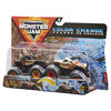 Monster Jam, Official Monster Mutt Rottweiler vs. Monster Mutt Dalmatian Color-Changing Die-Cast Monster Trucks, 1:64 Scale