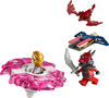LEGO NINJAGO La toupie Spinjitzu du dragon de Sora, jouet d'action, cadeau ninja avec 2 figurines 71824