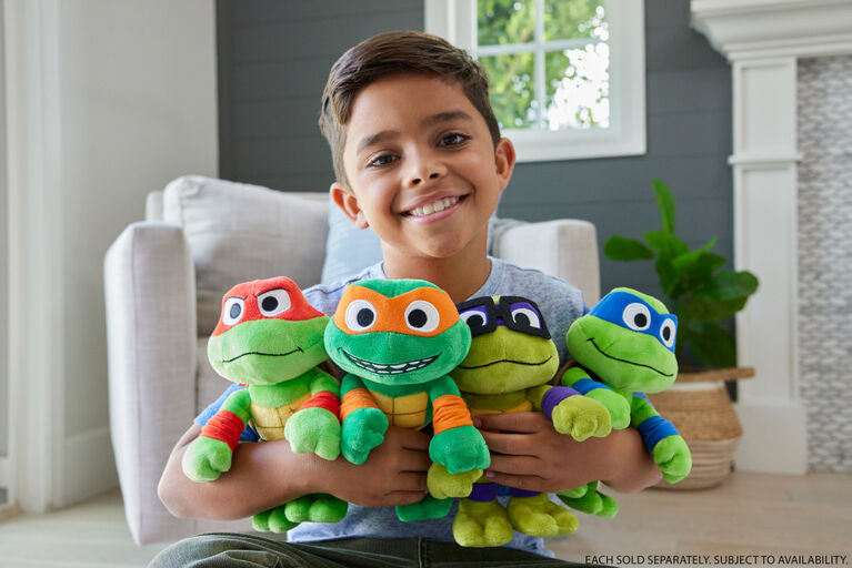 Les Tortues Ninja: Chaos chez les Mutants-Jouets en Peluche