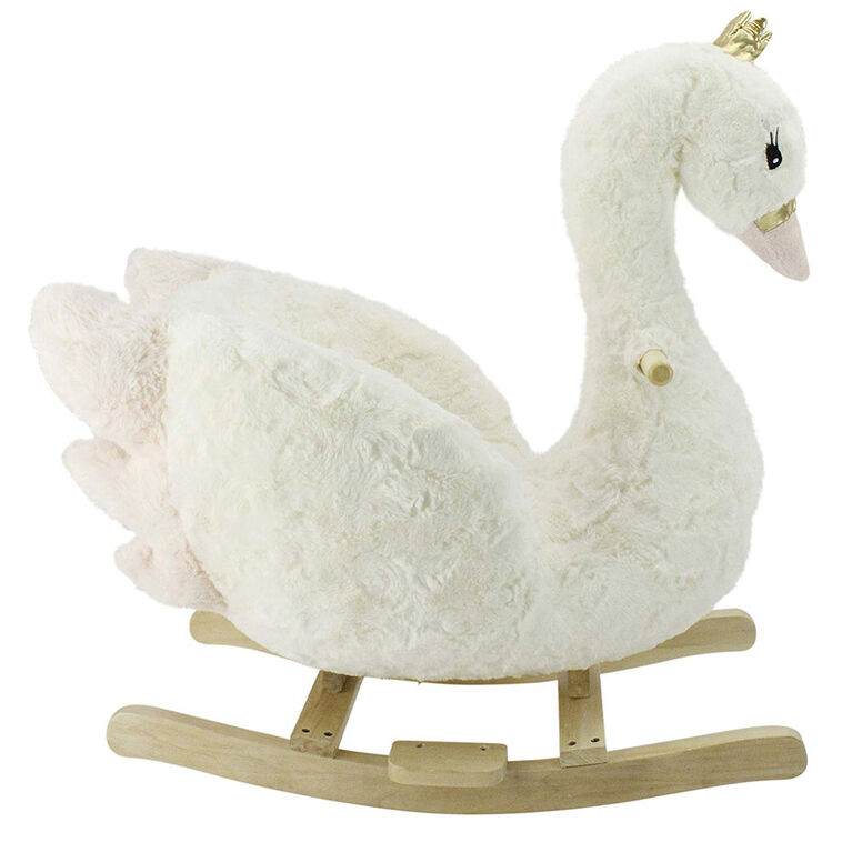 Soft Landing Joyrides Swan Character Rocker