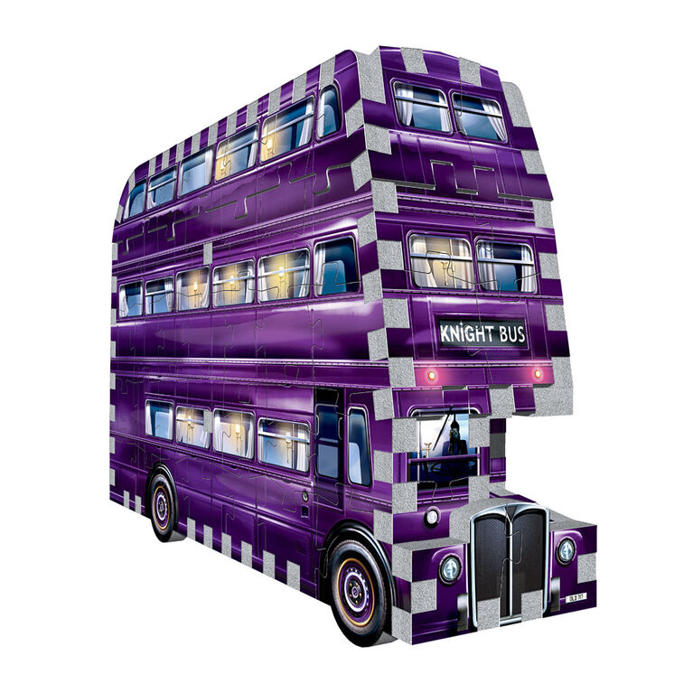 Wrebbit3D/Harry Potter The Knight Bus Mini 3D Jigsaw Puzzle