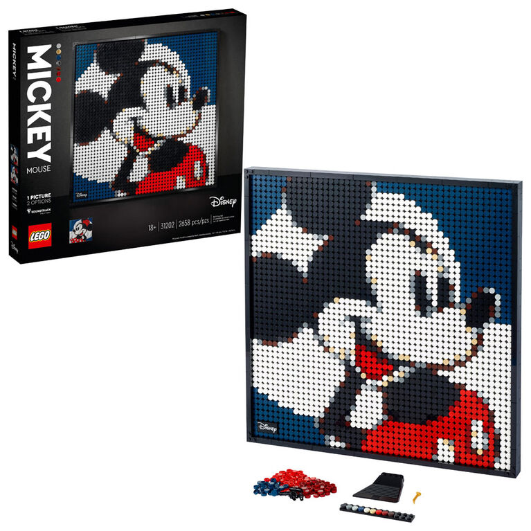 LEGO ART Disney's Mickey Mouse 31202 (2658 pieces)