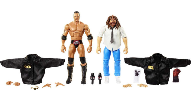 WWE Rock 'N' Sock Connection Elite Collection 2-Pack