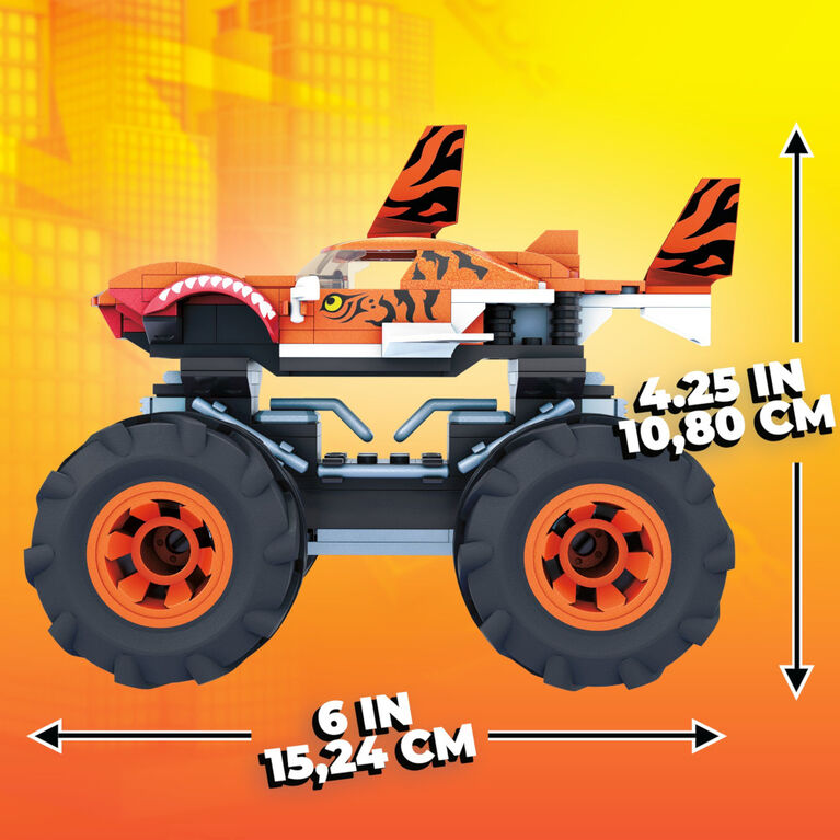 Mega Construx Hot Wheels Tiger Shark Monster Truck