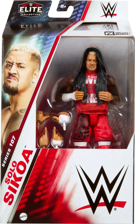 WWE Collection Elite Figurine articulée 15,24 cm Solo Sikoa
