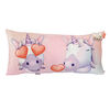 Oreiller de corps en peluche Emoji 18"x36", Licorne