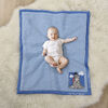 Disney Winnie the Pooh My First Blankie Sherpa Blanket, Blue