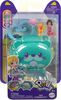 ​Polly Pocket Pet Connects Otter Compact Playset with Mermaid Doll, Otter Figure and Accessory, Stackable