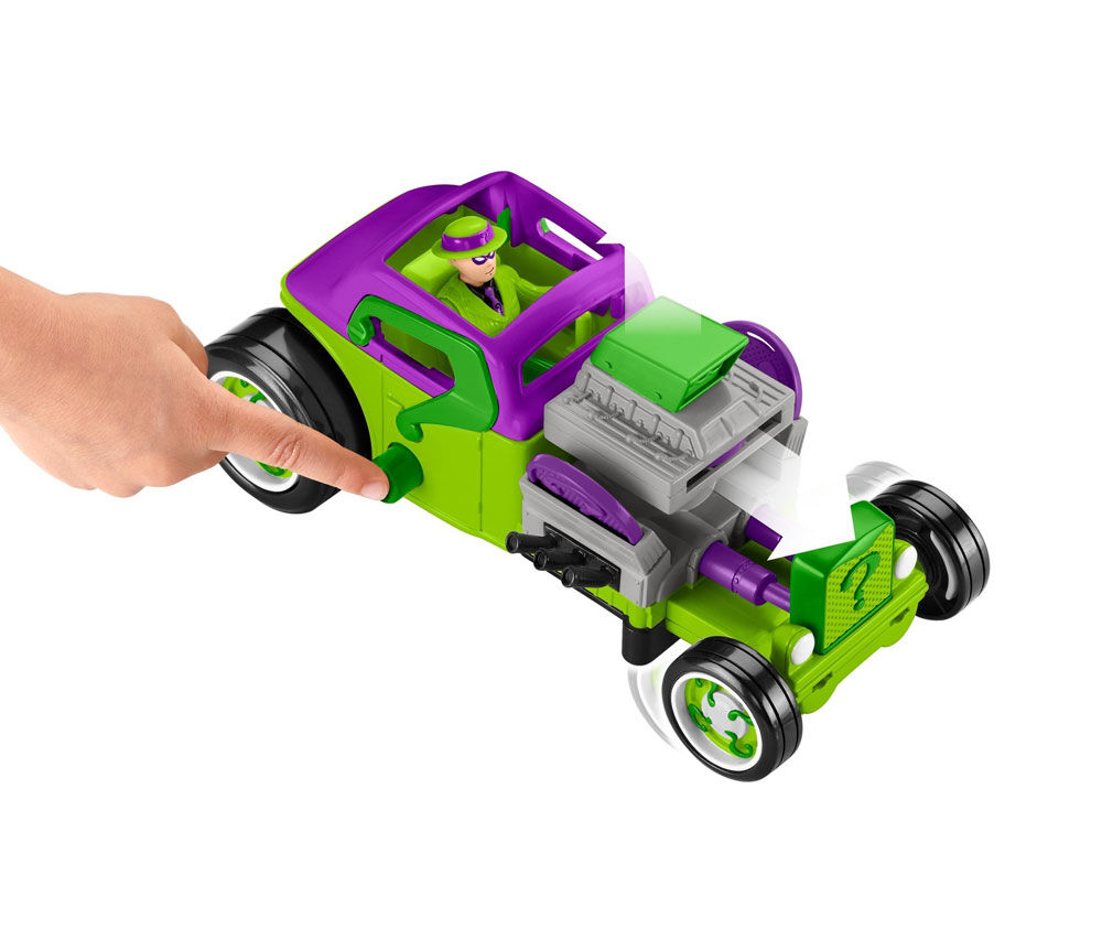 Imaginext riddler hot on sale rod