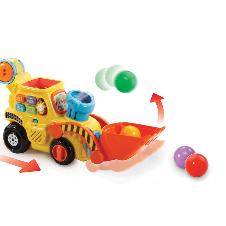 Pop-a-Balls Push & Pop Bulldozer - French Edition