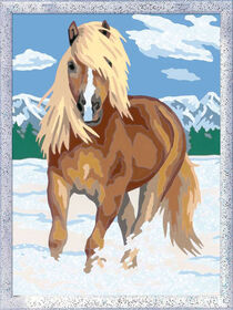 CreArt Kids Cheval dans la Neige