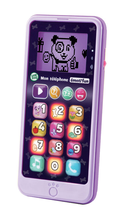 LeapFrog Chat & Count Emoji Phone - Purple - French Edition