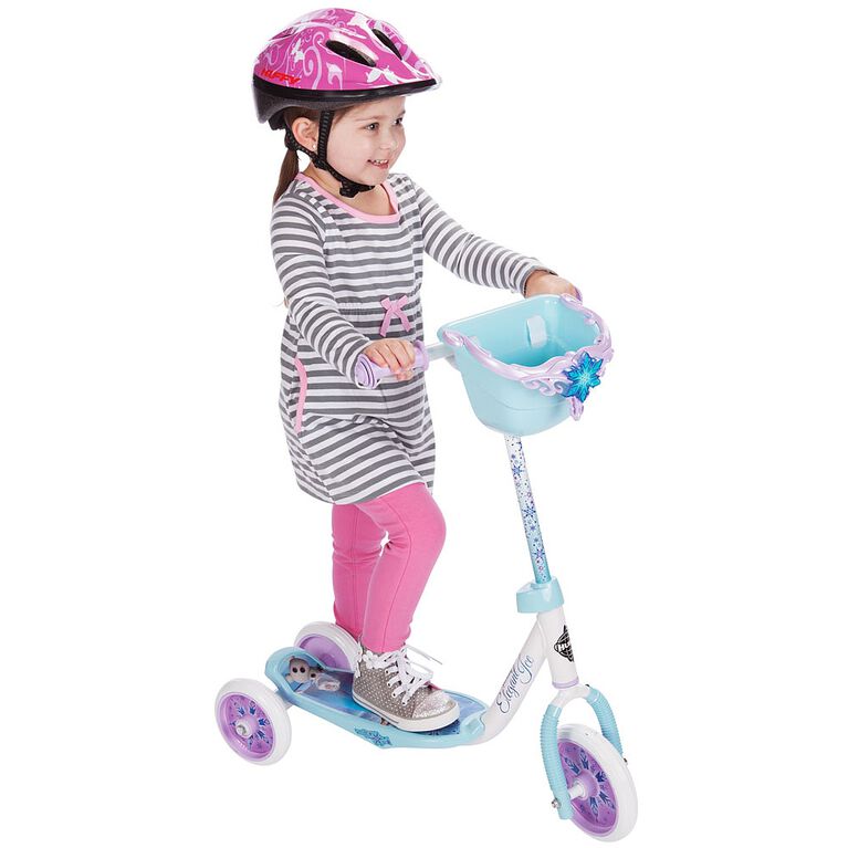 Trottinette Préscolaire La Reine des Neiges de Disney, pour Filles, par Huffy