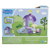 Peppa Pig Peppa's Club Peppa's Ice Cream Shop Preschool Playset Toy, Includes 1 Figure, 4 Accessories, Carry Handle
