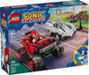 LEGO Sonic the Hedgehog La Voiture de Silver Contre le Camion Monstre de Knuckles, Jouet de Construction pour les Enfants de 8 Ans et Plus 77118