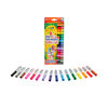 Marqueurs timbreurs lavables émoji Crayola, jeu de 16