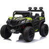 KidsVip 12V Kids and Toddlers Junior Sport Utility Ride On Buggy/UTV w/Remote Control - Green - English Edition