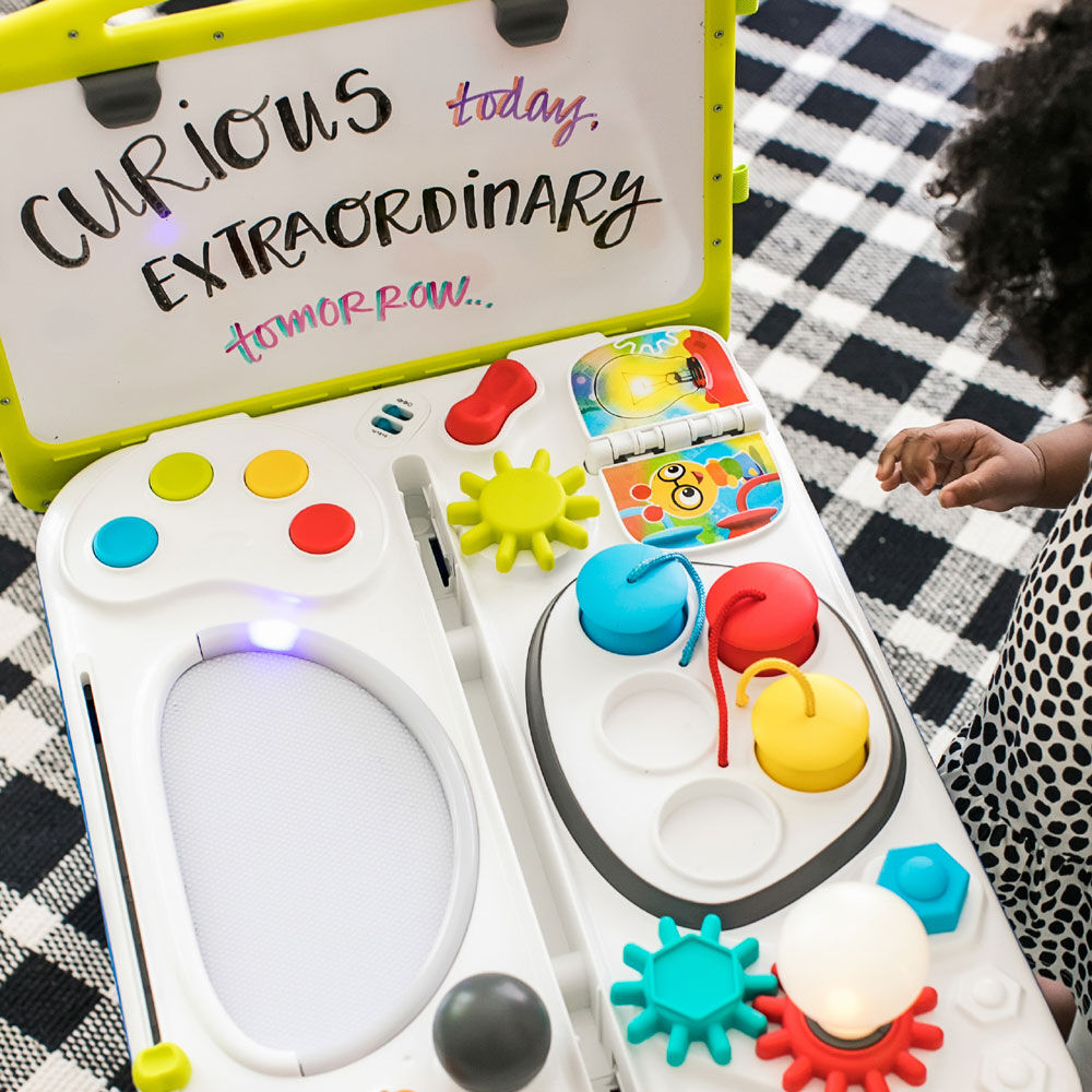 curiosity table baby einstein