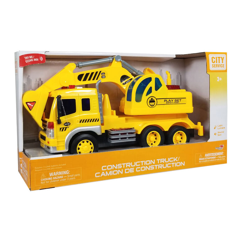 Dragon Wheels - City Service: Construction Truck: Excavation Truck.