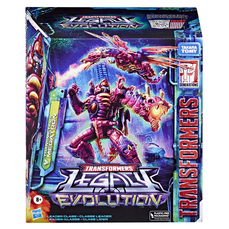 Transformers Legacy Evolution Leader Transmetal II Megatron 8.5 Inch Action Figure