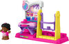 Fisher-Price Little People Barbie Gymnastics Playset for Toddlers & Preschool Kids, 1 Figure