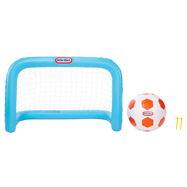 Little Tikes Totally Huge Sports Soccer Set with Oversized Inflatable Soccer Ball and Goal