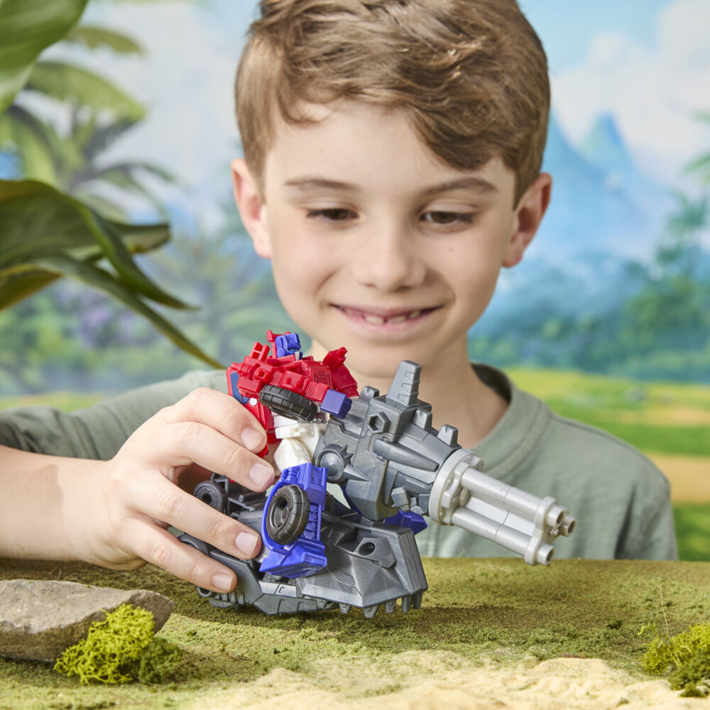 Transformers CYBERWORLD Grimlock Chomp & Battle Action Figure