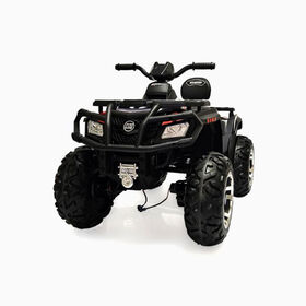 Quad ATV 4x4 am&eacute;lior&eacute; KIDSVIP 24 V Titan Edition - Blanc