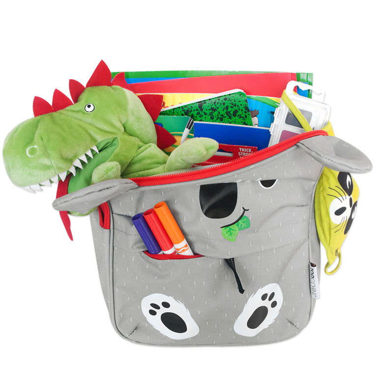 ZOOCCHINI - Toddler, Kids Everyday Square Backpack - Garderie, crèche, jardin d'enfants, cartable - Kai Le Koala