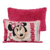 Disney Minnie Mouse Kids Jumbo Funky Fur Pillow, 20" x 30"