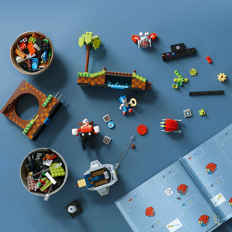 LEGO Ideas Sonic the Hedgehog - Green Hill Zone 21331 Ensemble de construction (1 125 pièces)