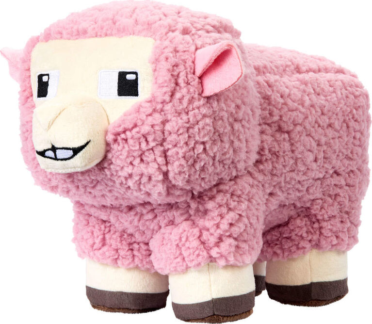 Minecraft-Peluche Mouton Rose-taille de 20cm à collectionner