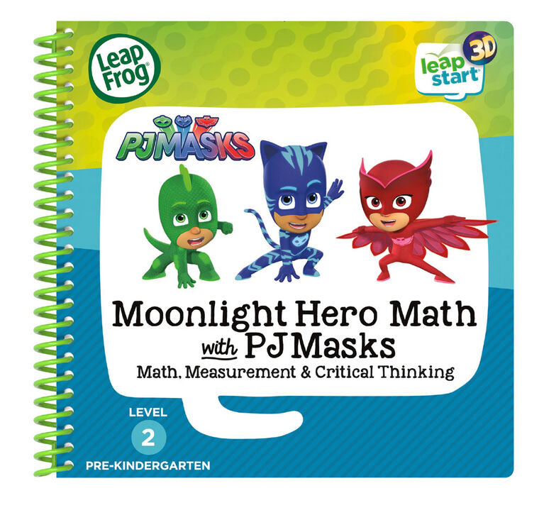 LeapFrog LeapStart 3D Moonlight Hero Math with PJ Masks Activity Book - English Edition
