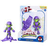 Marvel Spidey and his Amazing Friends Green Goblin Toy with Accessory