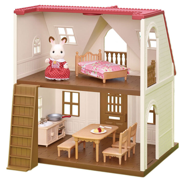 Calico Critters - Red Roof Cozy Cottage Starter Home