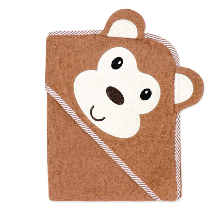 Baby Mode Signature 7 Piece Bath Set:Brown Monkey