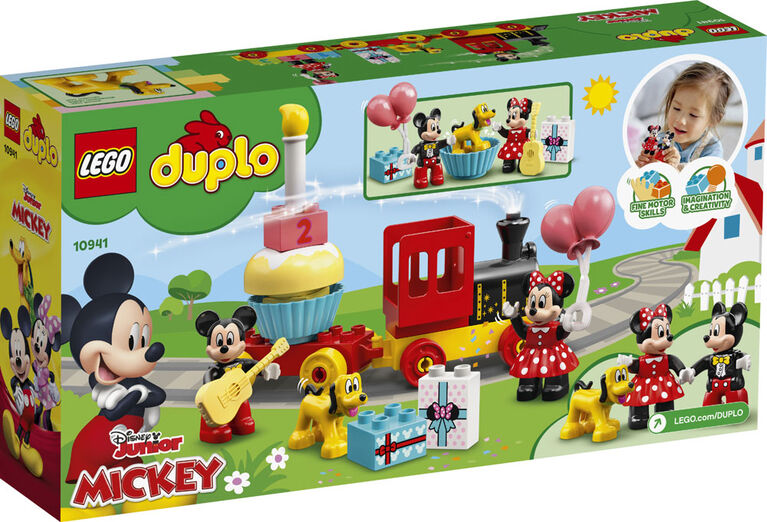 LEGO DUPLO Disney Mickey & Minnie Birthday Train 10941 (22 pieces)