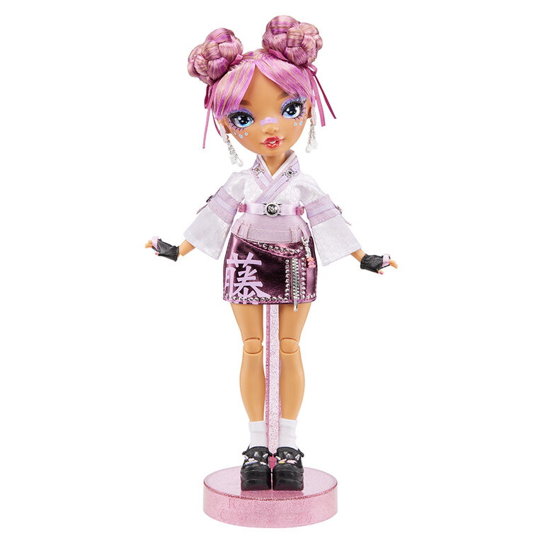 Rainbow High Lila Yamamoto- Mauve Purple Fashion Doll
