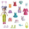 Polly Pocket Coffret Poupée et 18accessoires, lapin