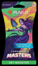Magic the Gathering Commander Master Set Booster Sleeve - English Edition