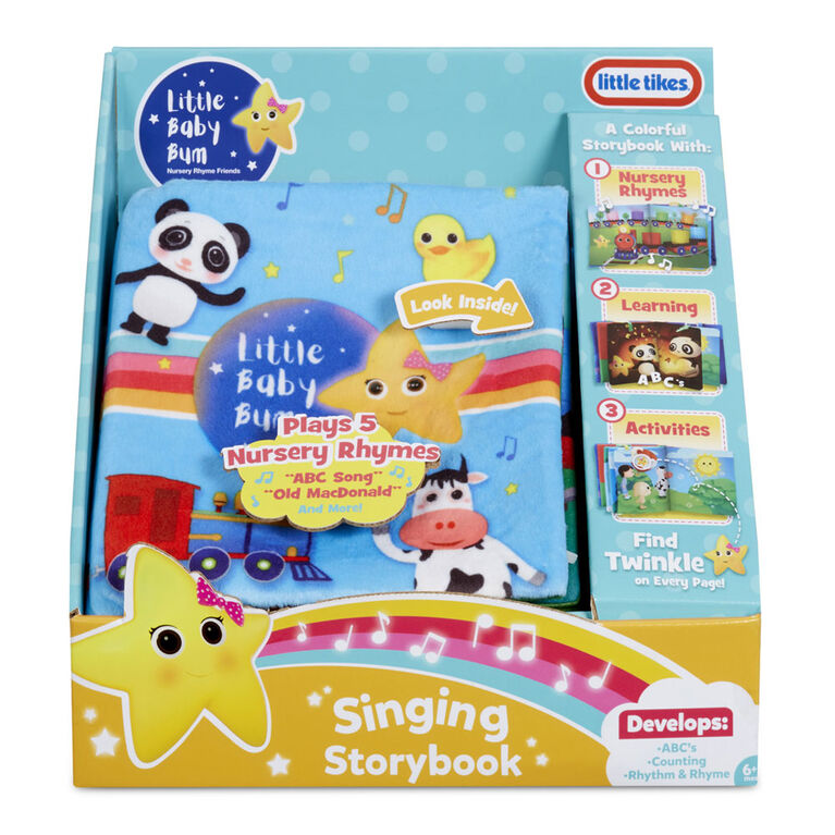 Little Baby Bum Singing Storybook Official Nursery Rhyme Song Soft Book