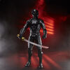 Snake Eyes: G.I. Joe Origins, Ninja Strike Snake Eyes, figurine de collection de 30 cm avec mouvement d'attaque