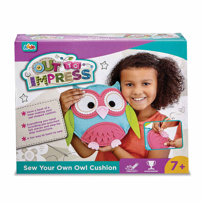 Out To Impress Make Your Own Owl Cushion - R Exclusive