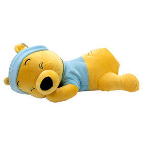 Disney - Winnie l'ourson en peluche - Bébés dormeurs, bleu