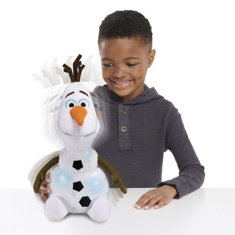 Peluche musicale Olaf 23 cm - La Reine des Neiges II - La Grande Récré