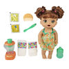 Baby Alive, Bébé et son mélangeur magique, boit, mange et fait pipi, délice tropical et mélangeur