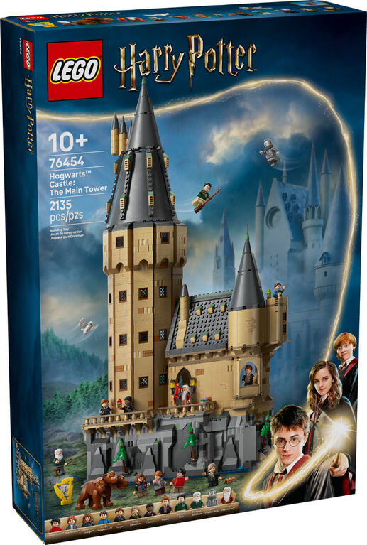 LEGO Harry Potter Hogwarts Castle: The Main Tower - Kids Toy - Playset for Boys and Girls 10+ - 76454