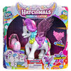 Hatchimals CollEGGtibles, Jouet interactif licorne Hatchicorn qui bat vraiment des ailes, avec plus de 60 effets sonores et lumineux et 2 bébés exclusifs